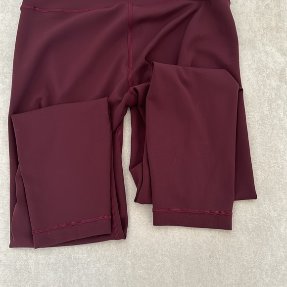 Lululemon Wunder Train High-Rise Leggings 25" Cassis Maroon Size 6 - Picture 4 of 10